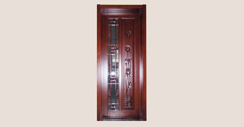 江北卧室门选红木门中式风格还是白色好