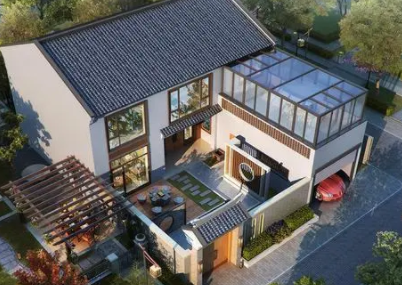 江北谈谈如何做出更好的现代中式别墅设计