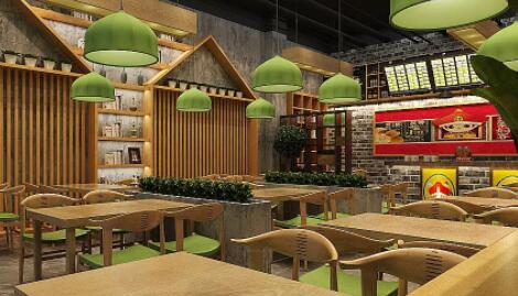 江北如何设计中式快餐店打造中式风味